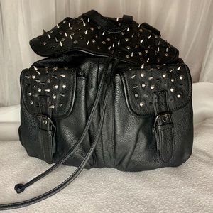 ALDO Leather Studded Backpack NWOT